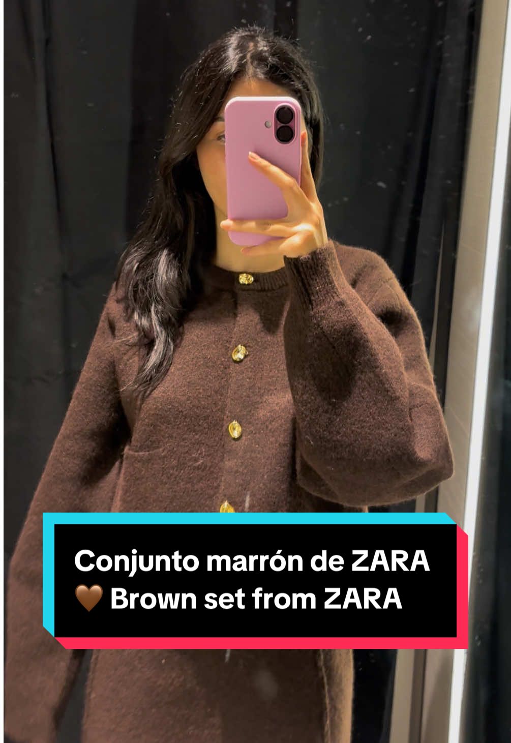 Enamorada de este nuevo conjunto 🤎✨🛍️ @ZARA #zaranewin #zaracoordset #brownsetzara #zaraskirt #zaraoutfit #zaratryonhaul #browntop #falloutfits #stockholm #fyp #outfitinspo #fashion #zaraset #viralzaraset