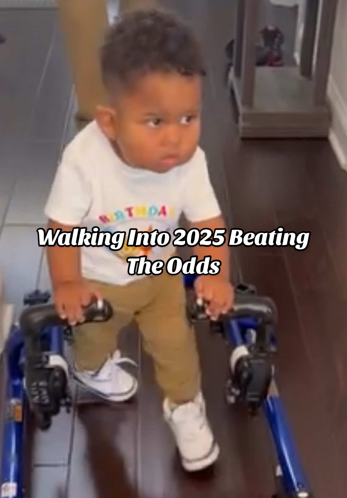 God keeps on blessing us! We still have a long way to go but God has showed up and showed out for Wes throughout his journey! We will not let rare genetics define us and we will beat all the odds against us! Warrior Wes is unique and stong and will continue to thrive at his own pace!