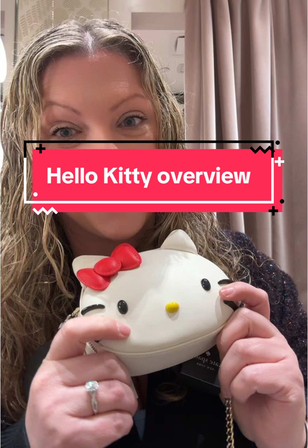 2 more days until the launch date!! Hey hello kitty!  #hellokitty #hellokittylover #iworkatkatespade #katespadeoutlet #merrimacknh 