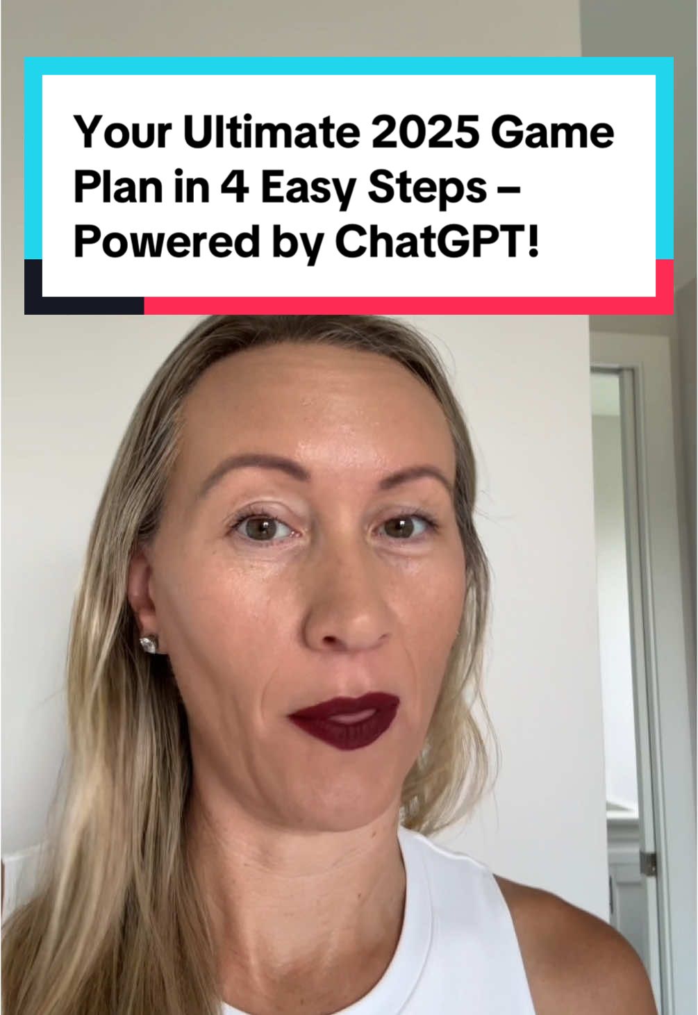 2025 is YOUR year! Stop guessing and start building the life you’ve always dreamed of. Use this ChatGPT hack to design your goals, habits, and daily routine in minutes. Save this, try it out, and let me know what your dream life looks like! 🚀 #2025 #chatgpt  #2025Goals #ChatGPTTips #DreamLife #GoalSetting #ProductivityHacks #VisionBoard #PersonalGrowth #SuccessMindset #DailyRoutine #goalcrusher 