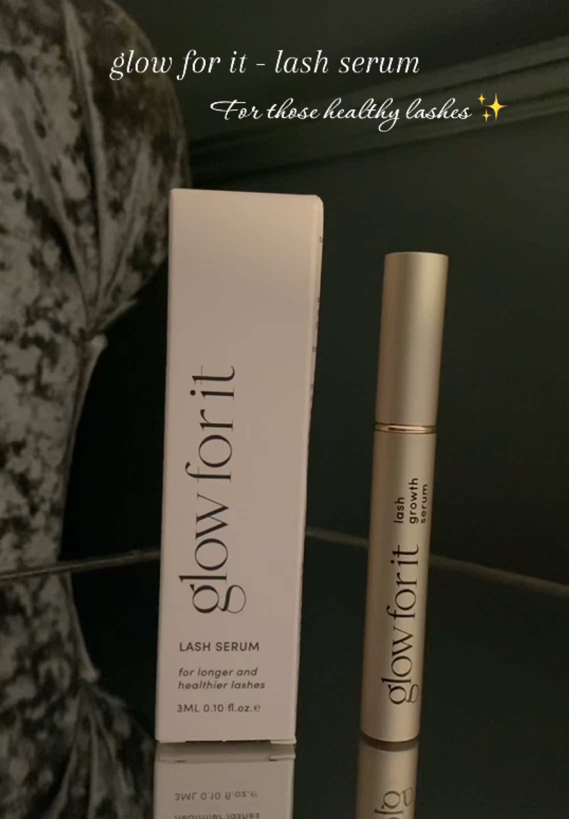 My favourite lash serum 😍 @GLOW FOR IT #glowforit #lashserum #eyelashes #eyelashserum #tiktokmademebuyit 