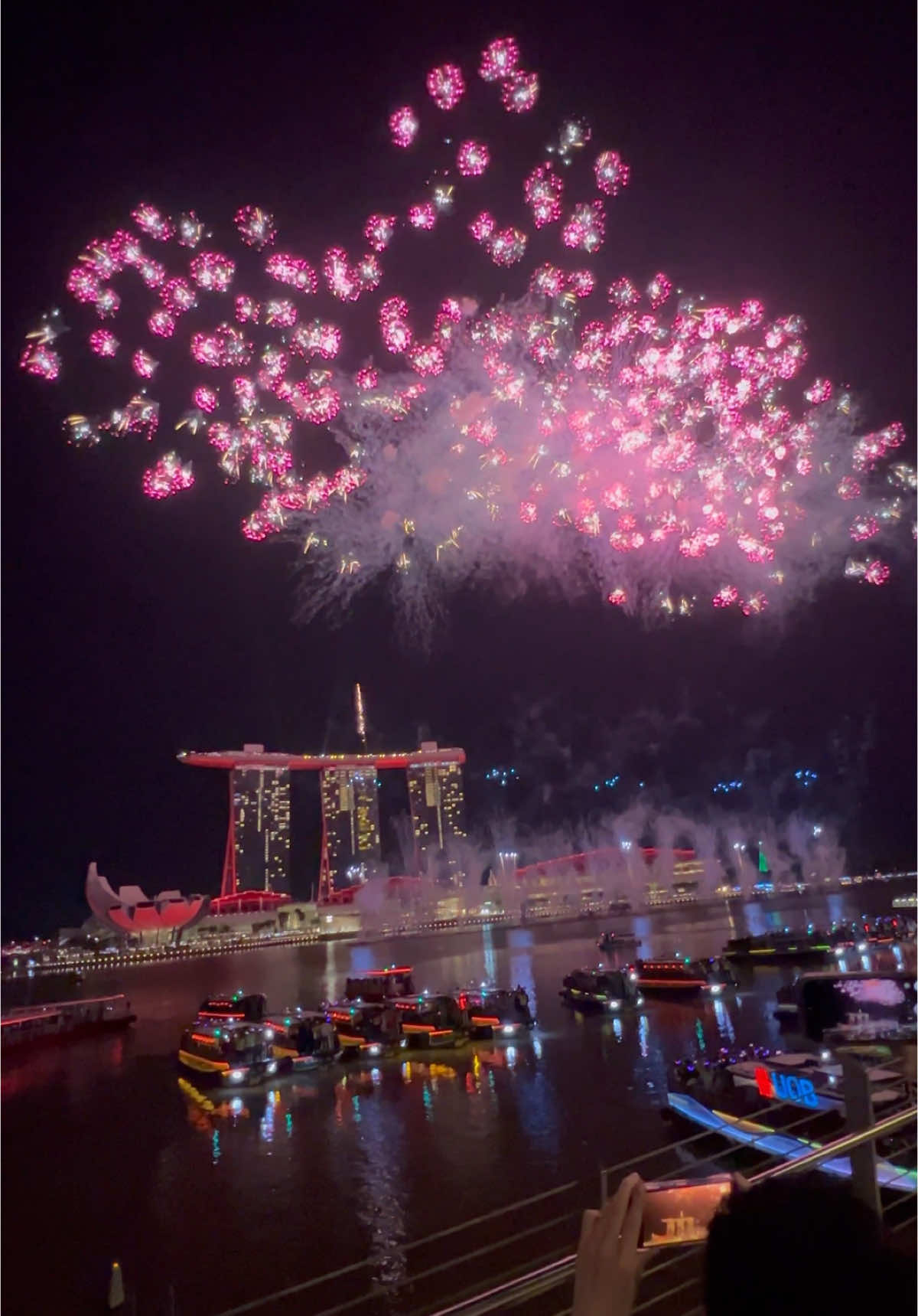 #happynewyear2025 #singapore #marinabay #singaporefireworks #firework 