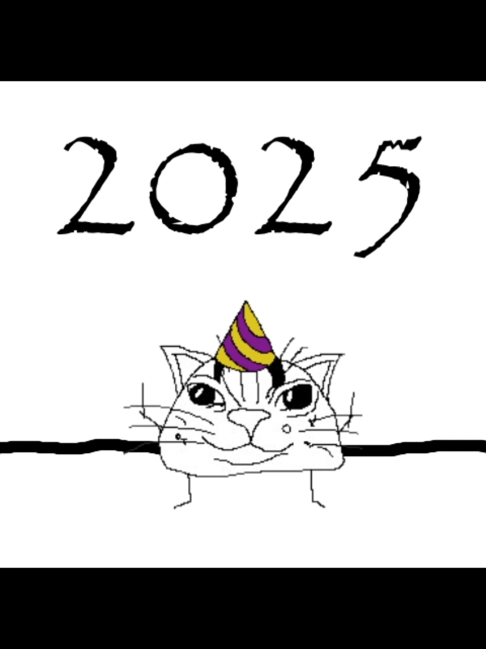 HAPPY NEW YEAR!!!! #vorp #fyp #fypシ゚viral #fypage #fyppppppppppppppppppppppp #fypp #fyppp #x #xyzbca #cute #cat #cats #catsoftiktok #cutecat #cutecats #catslovers #catlover #shitposting #lowqualitymemes #brainrot 