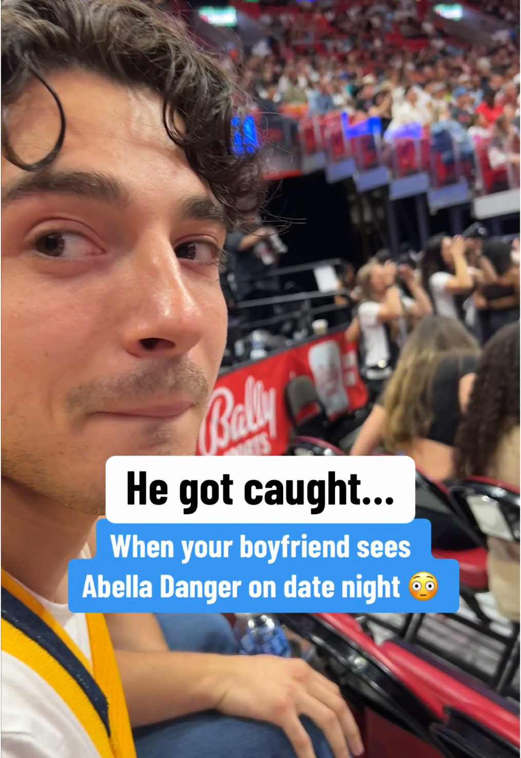 @BetrJojo 🚨 Betr Media’s #2 Moment of the Year 🚨 He was ready to risk it all 😂 #miami #miamiheat #abelladanger #basketball #girlfirend #funny 