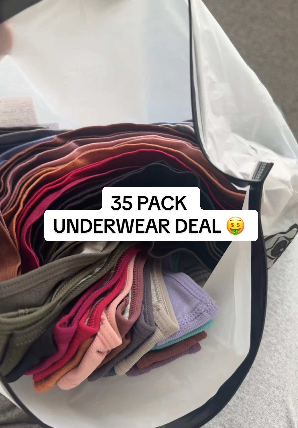 Amazing 35 pack underwear deal 😍🫶🏾 • • • • #underwear #underweardeal #TikTokShop #deals #winterfashion  #OOTD 