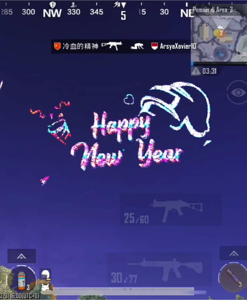 Happy new year 2025🎇 #pubg #pubgmobile #pubgquotes #pubglover #happynewyear2025 #countdown2025 #pubg2025 