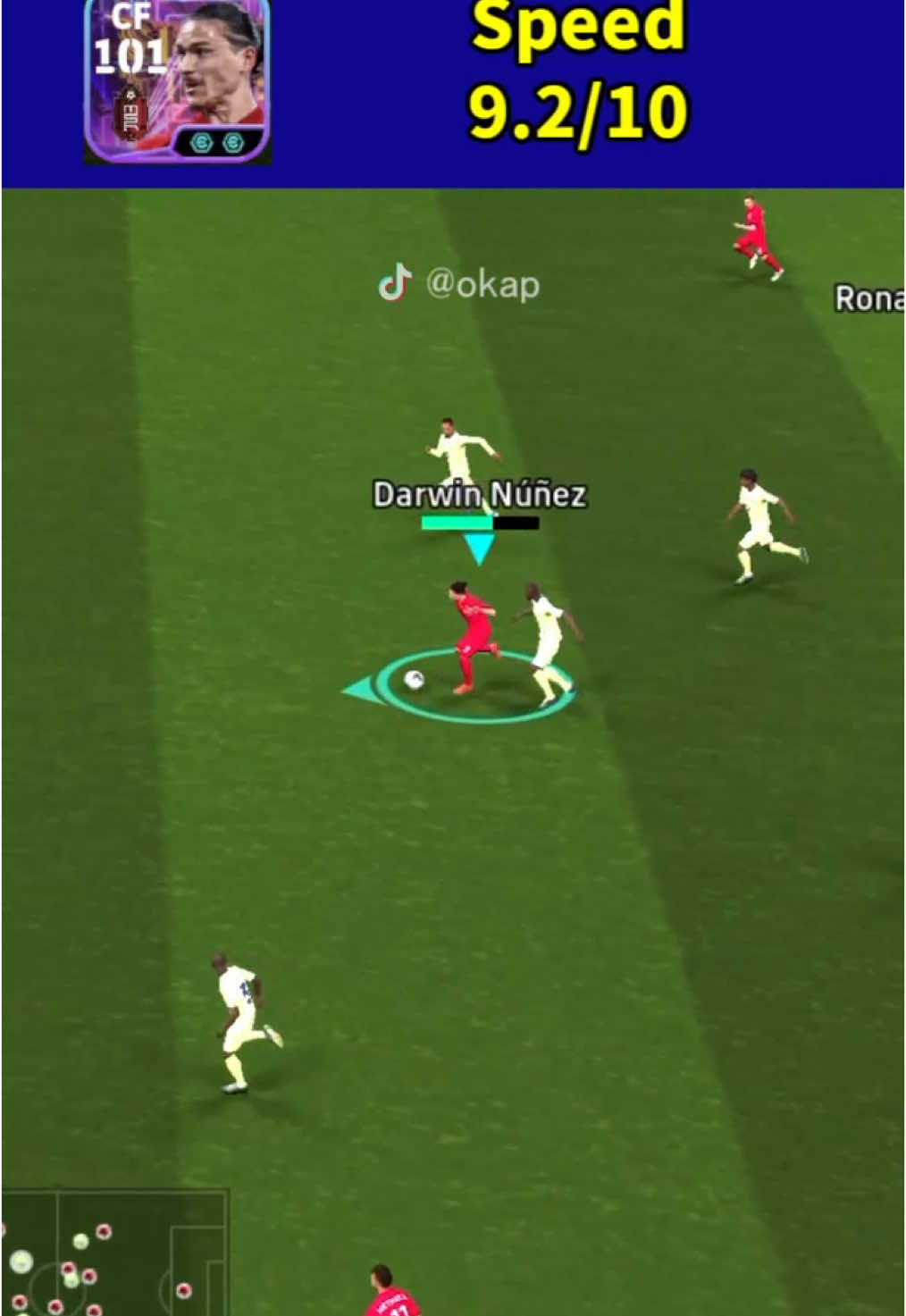 ハッピーニューイヤー！無料ショータイムヌニェスがなかなかいい感じだぞ #efootball #DarwinNúñez (voice:音読さん)