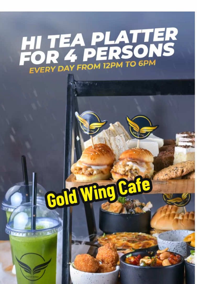 Turn your afternoons into a feast with Hi-Tea Platter for 4 Persons 🥪🍰 Relish an array of flavorful bites and chilled beverages at Gold Wing Cafe, all for just Rs. 4400. 😍 🕛 Timings: 12 PM - 6 PM, every day 📍 B-3 Block Phase B, Wapda Town, Gujranwala 📞 Reserve your table / Queries : 0328-0555007 #GoldWingCafe #HiTeaPlatter #FoodLovers #GujranwalaFoodies #HiTeaTime #FoodForFour #GujranwalaEats #TeaLovers #DeliciousMoments #WapdaTown #gujranwalafood #gujranwalafooddiaries #gujranwalafoodbloggers #foodblogger #fastfood #chitos #hitea #hiteagujranwala #foodplatter #wapdatowngujranwala 