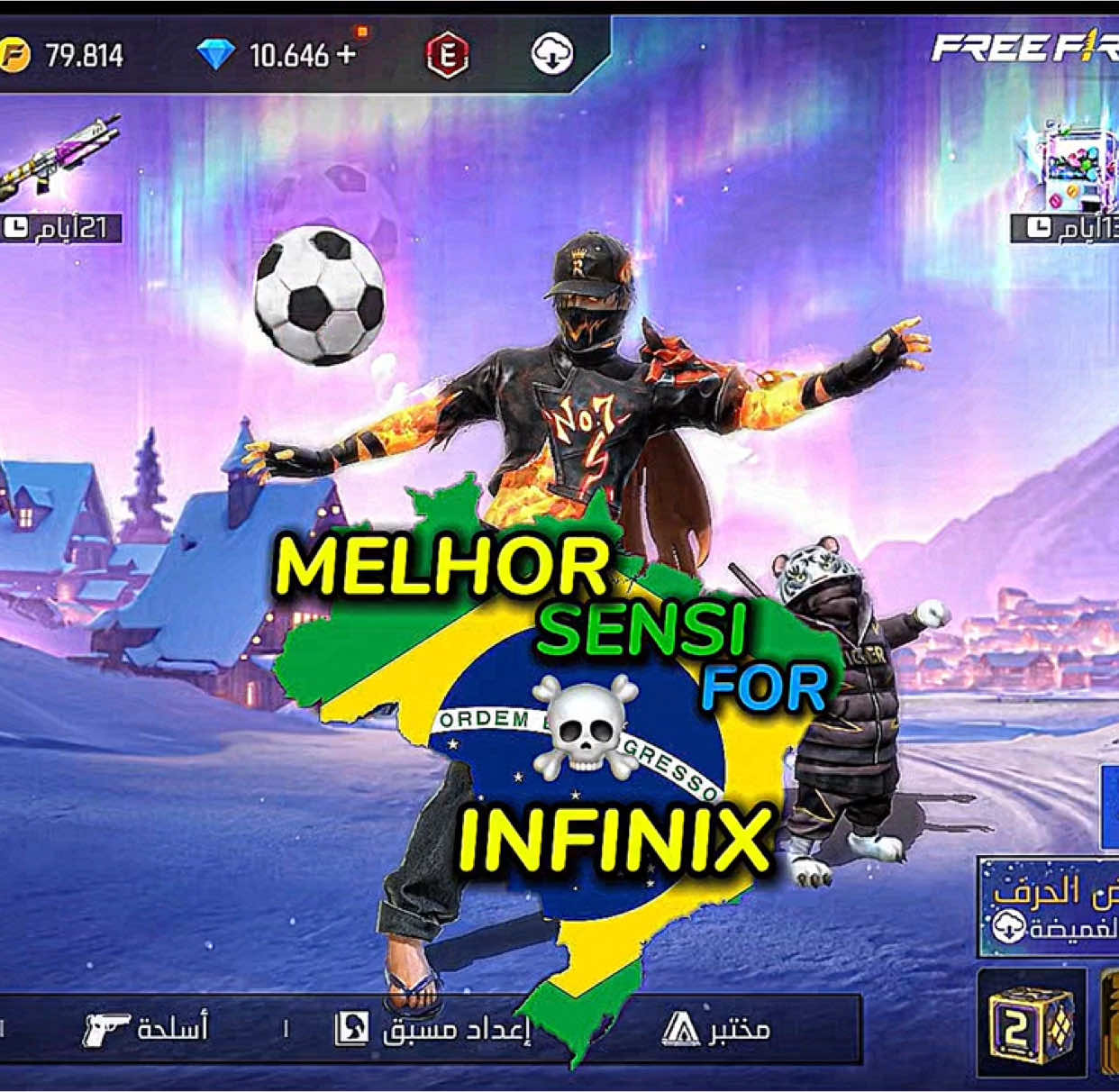 MELHOR SENSI INFINIX NEW ⚙️🇧🇷 #sensibilidadefreefire #sensi #archivosfreefire #freefire_lover #gamerentiktok #fyp #حساسيه_هيدشوت #nosaff 