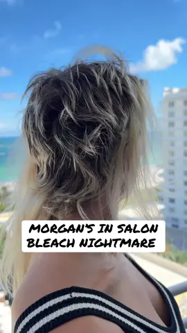 MORGAN’S IN SALON BLEACHING NIGHTMARE: I will never forget this hair transformation on @morganpaigecarter 🥹 Even though this happened at a salon she never made a video bashing the hairstylist. She didn’t want a pixie. She wanted her long platinum hair back and we gave it to her 🥲 #platinum #blonde #fyp #hairtransformation #bleach #gonewrong 