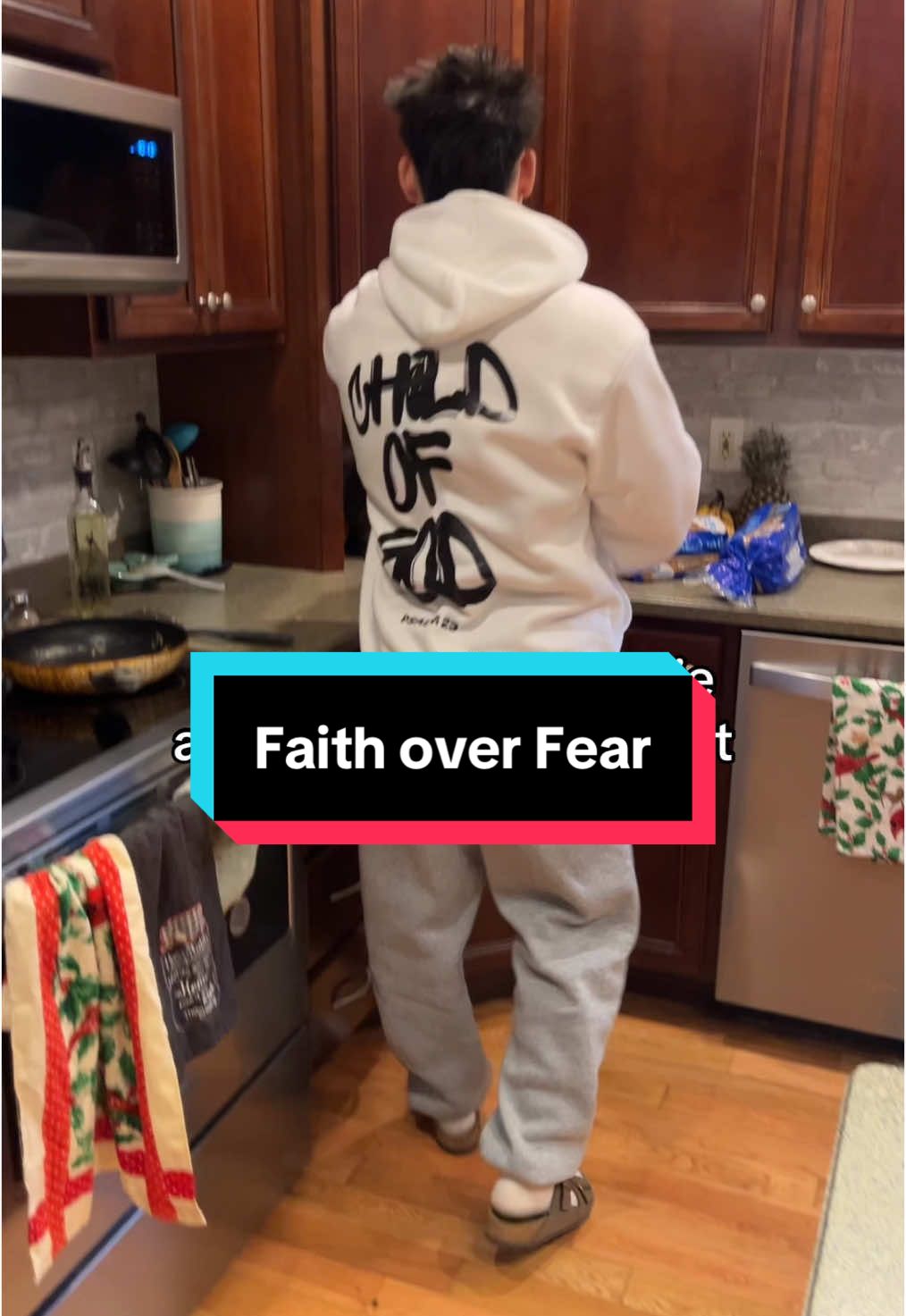 Faith over Fear hoodie  #giftideas #giftsforhim #clothing #holidayhaul #dadgifts #momtok #tiktokmademebuyit #jackets #religion #godisgood #christiantiktok