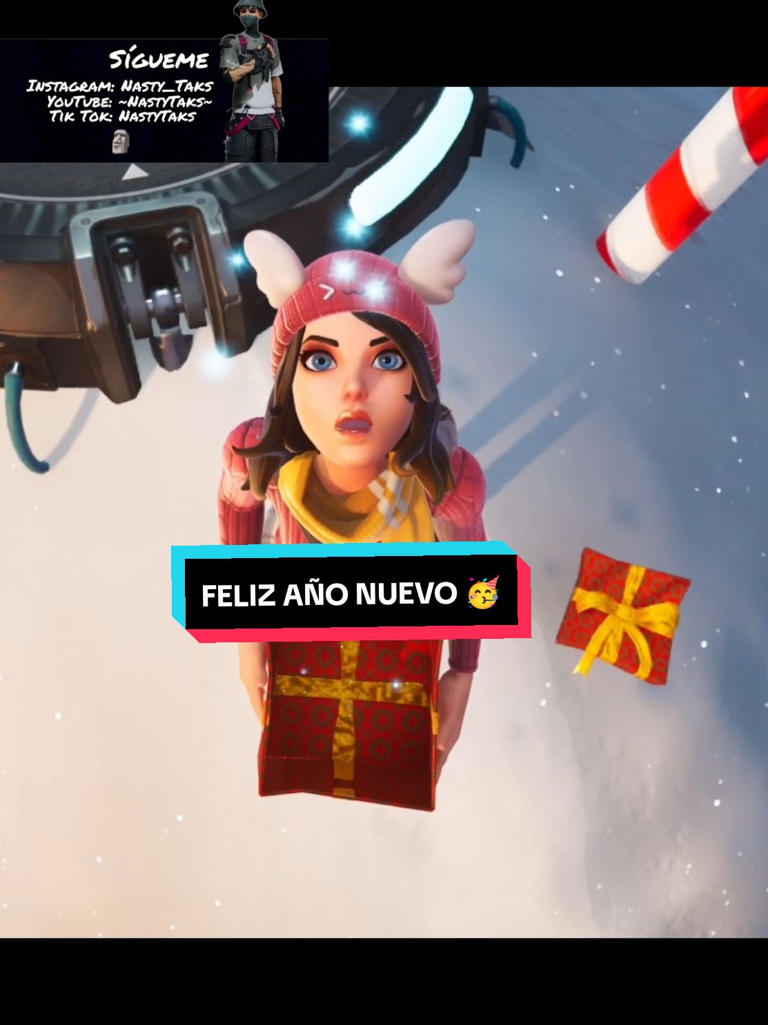 Feliz año nuevo 🎉 muchas gracias por el apoyo que la pasen bien con sus familias.#clips #fortnite #xd #random #fortnite 