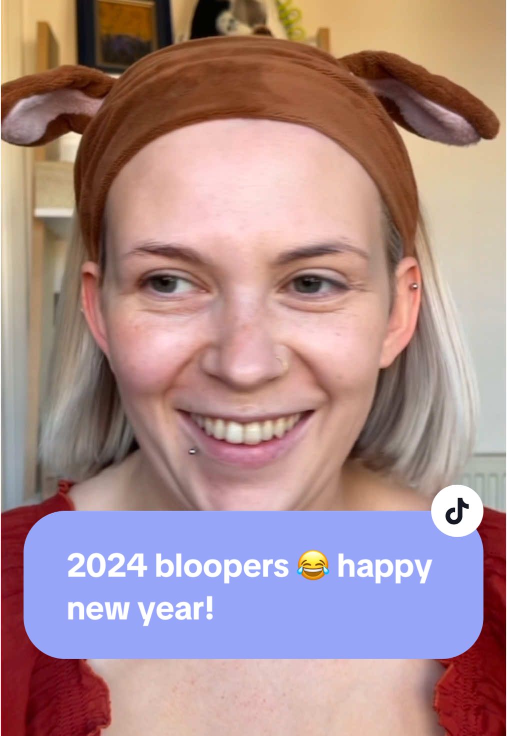 HAPPY NEW YEAR EVERYONE!!!! Here are some bloopers I’ve been saving up throughout 2024 - the realities of filming videos 😅 hope you enjoy and thank you so much for contuining to support my videos ❤️❤️❤️ see you all in 2025! #newyear #BeautyTok #makeup #bloopers #funny #contentcreator #CapCut 