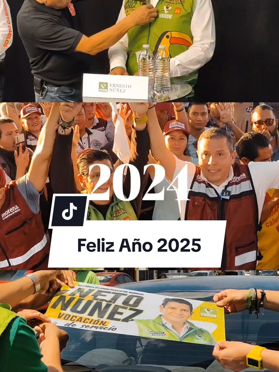 Llegó el momento de cerrar este año 2024 y de reflexionar sobre todo lo que hemos logrado juntos.  En el Partido Verde hemos trabajado con mucho esfuerzo y dedicación, gracias a ello vimos frutos importantes: ganamos elecciones con mujeres y hombres que cuentan con una vocación de servicio genuina, y día con día creceremos en Morelia y en todo Michoacán. Agradezco profundamente a quienes han confiado en nosotros, a quienes han trabajado de nuestro lado y nos han apoyado en este camino. Sin ustedes, nada de esto sería posible. En 2025 redoblaremos esfuerzos para mantenernos como una fuerza política que transforma y trabaja por el bienestar de nuestro Estado. ¡Gracias por este gran año, deseo que este 2025 esté lleno de éxitos y bendiciones para todas y todos!  #PartidoVerde #AñoNuevo #Michoacán 