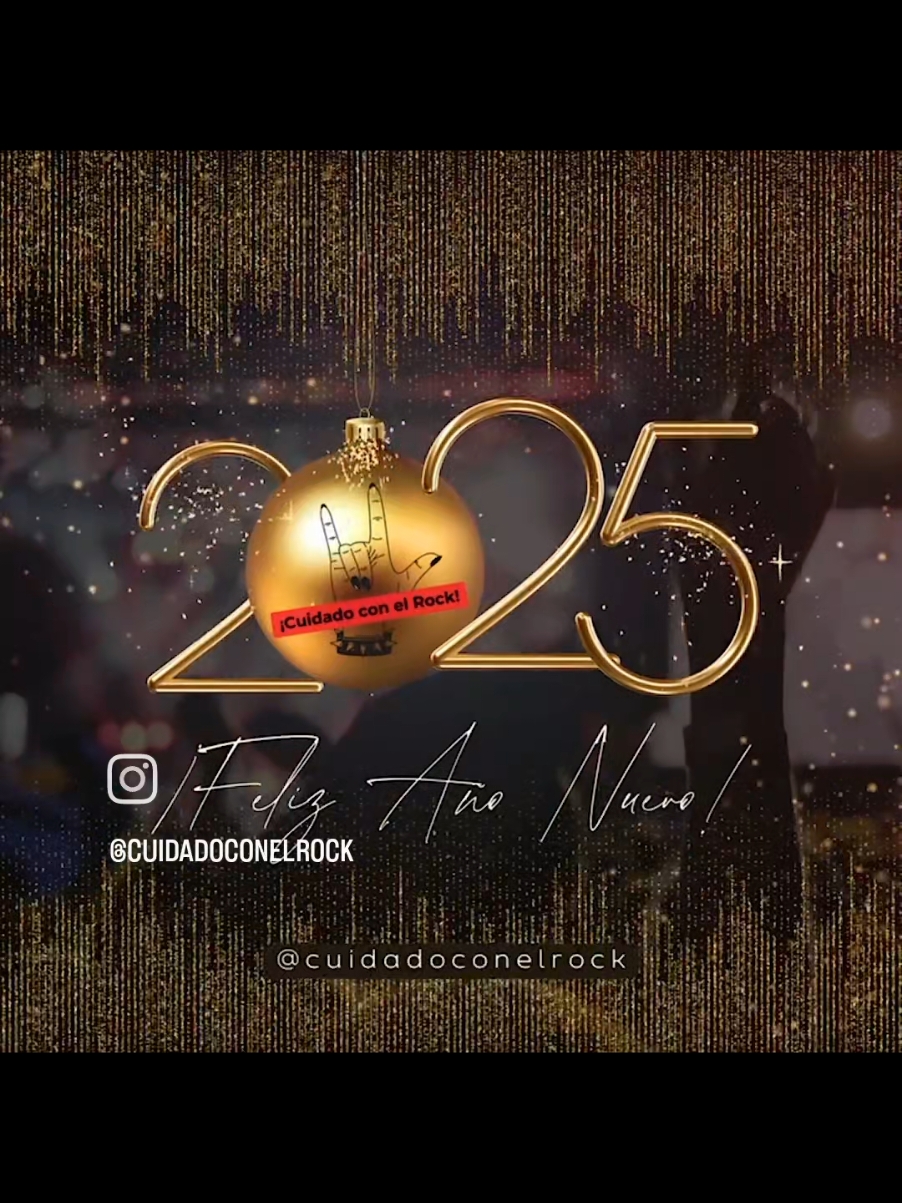 De parte de Cuidado con el Rock, les deseamos un Feliz Año Nuevo lleno de conciertos, nuevas bandas y muchas aventuras musicales 🎶🎉🤘 . . . #FelizAñoNuevo #CuidadoConElRock #2025 #MusicLovers #RockEnVivo #LiveMusic #Música #HappyNewYear #añonuevo 