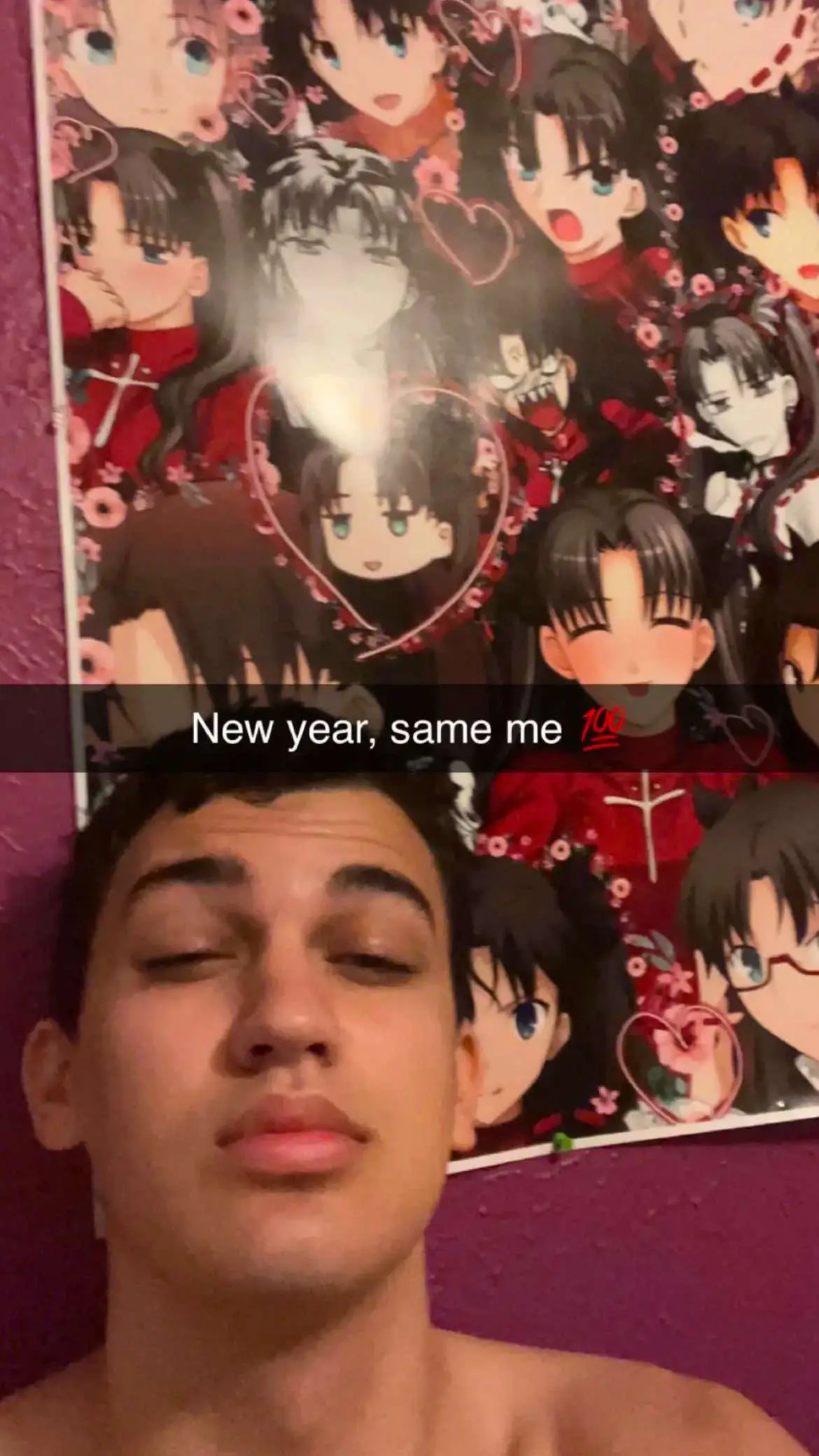 hello everyone, me and Rin are still going strong < 3 my family moved, and apple updated their stupid photo software, so no longer the same wall or dimensions. But still, nothing could ever keep me from my beloved!!! i love you forever Rin! heres to year number 5!!! #rintohsaka 