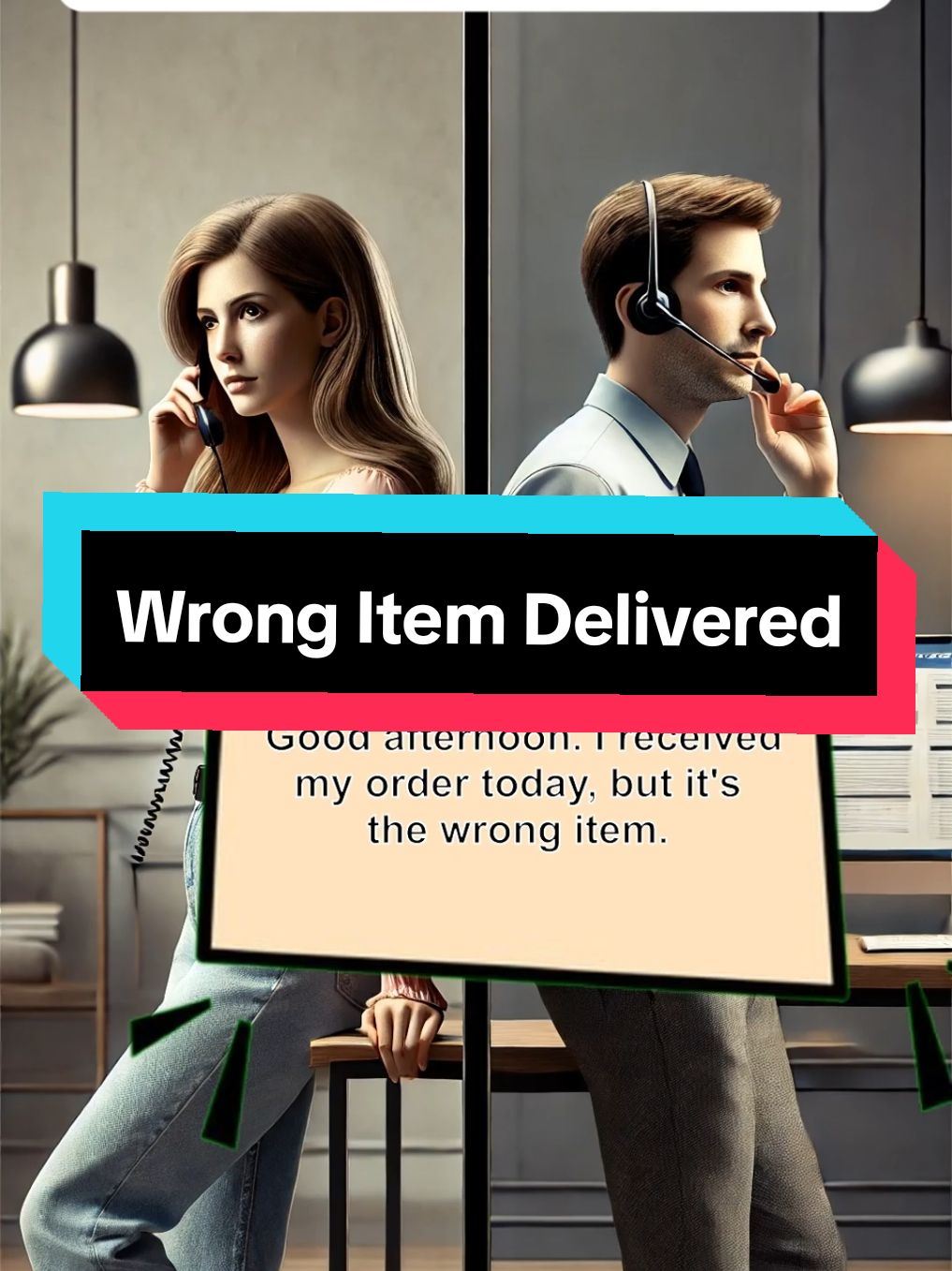 Wrong Item Delivered : Practice English through dialogues #learnenglish  #englishforbeginners  #practiceenglis 