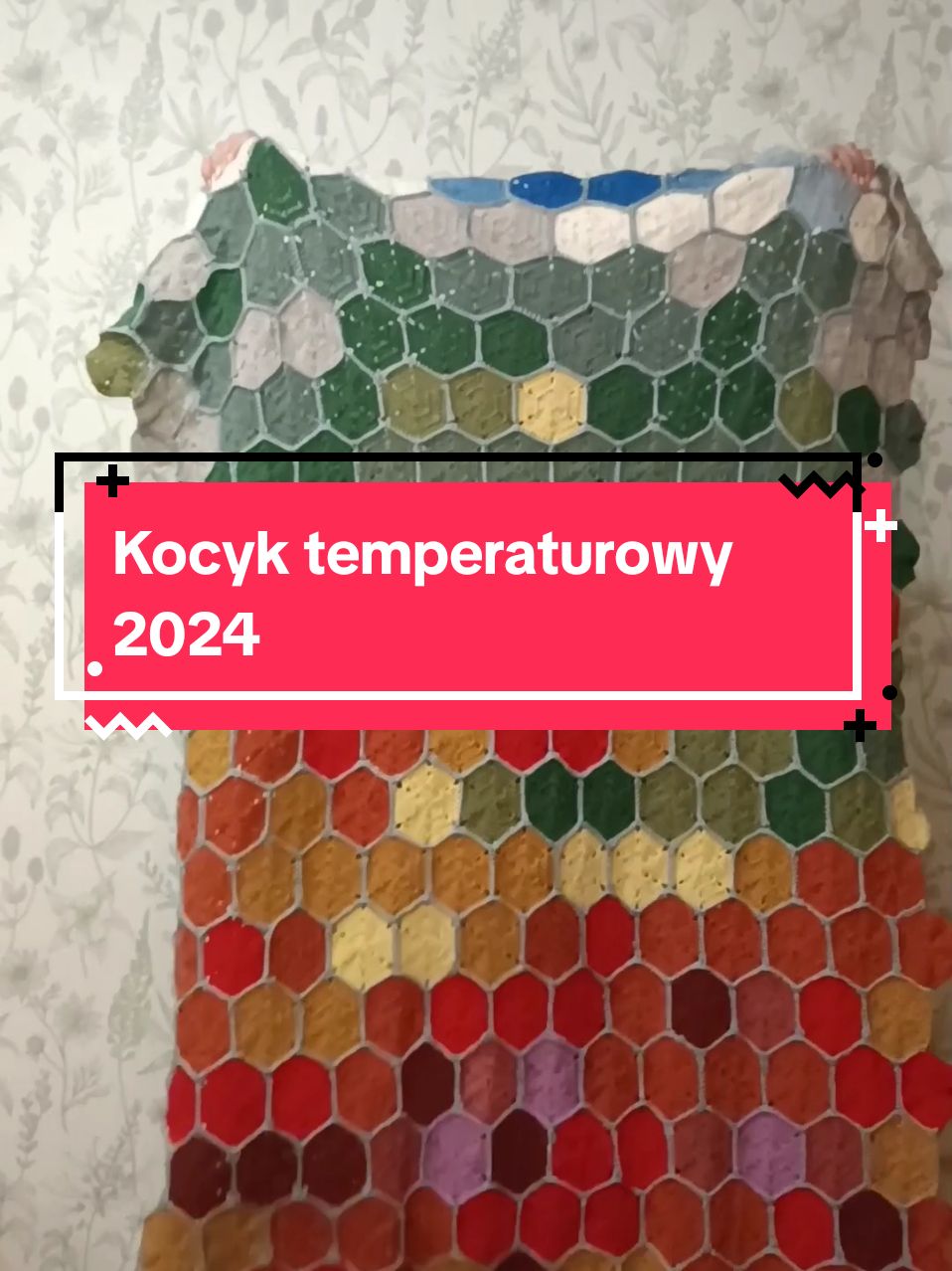 Aaaaa! To już! Ale to emocje wspaniały koc! Wełniany, ciężki, ciepły! Niesamowity! ❤️ #kocyktemperaturowy #temperatureblanket #brunja #szydelkara #szydełko#kocyk 