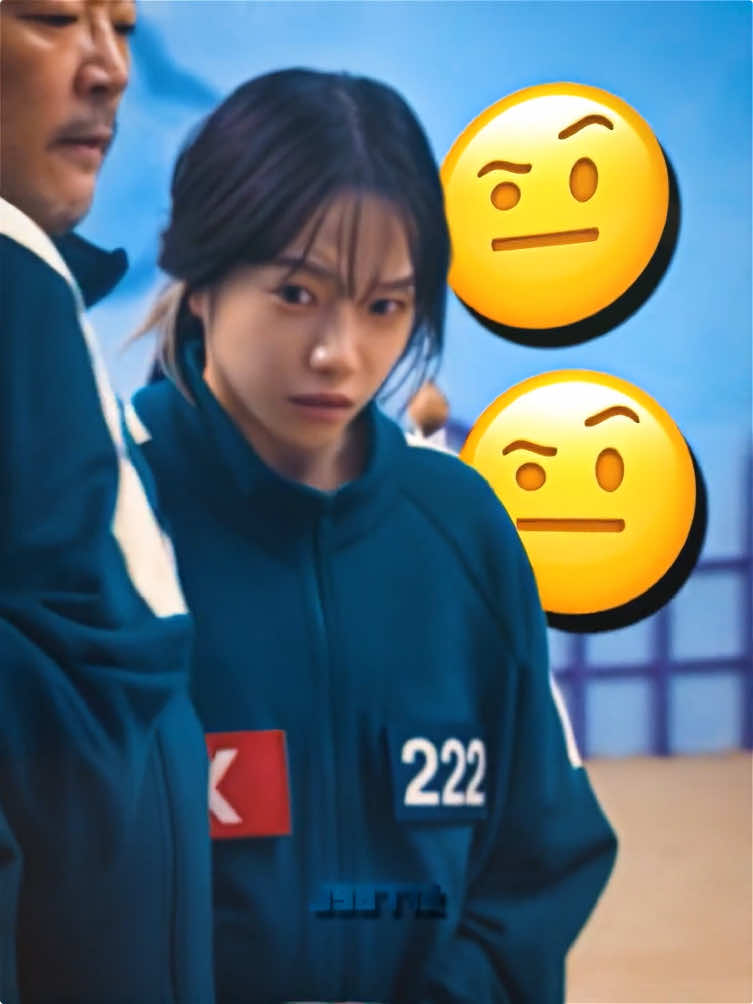 <she literally went 🥺 to 🤨!!> <Happy New Year!! This is the first edit of J98772 in 2025>  #happynewyear #2025 #squidgame #squid #game #fypシ #fyp #edit #edits #joyuri #222  #player222 #kimjunhee 