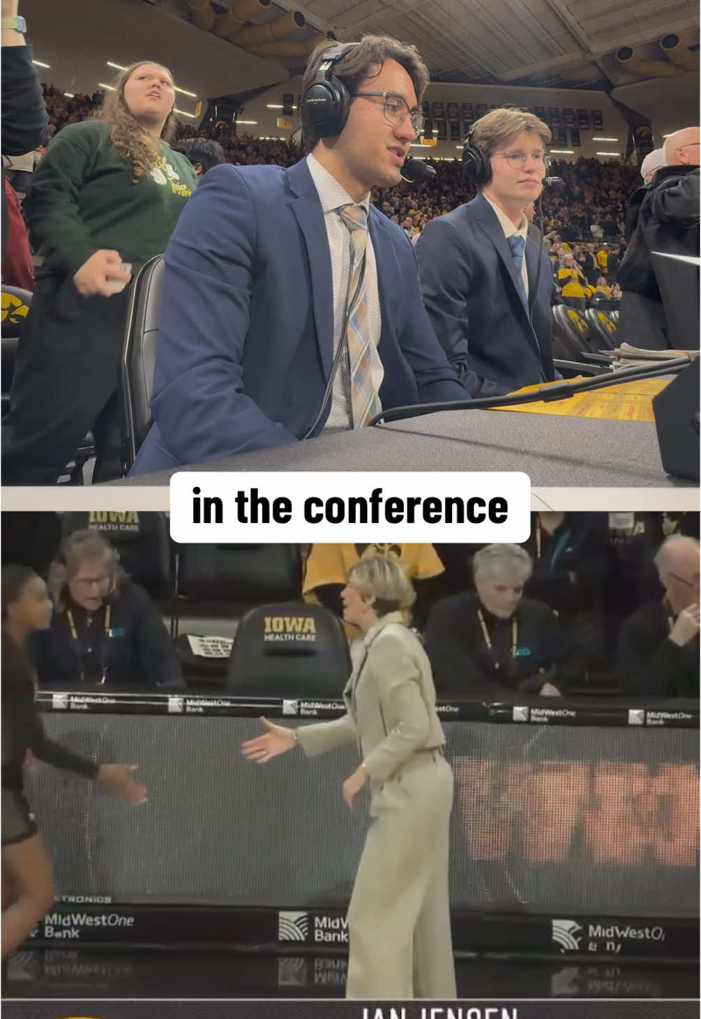 Behind the scenes of my call between Iowa and Purdue on Big Ten Plus  @Big Ten Network @Big Ten Conference @UIowa @The Iowa Hawkeyes  #bts #iowa #uiowa #iowahawkeyes #iowawbb #bigten #purdue #purduebasketball #basketball #fyp #trending 