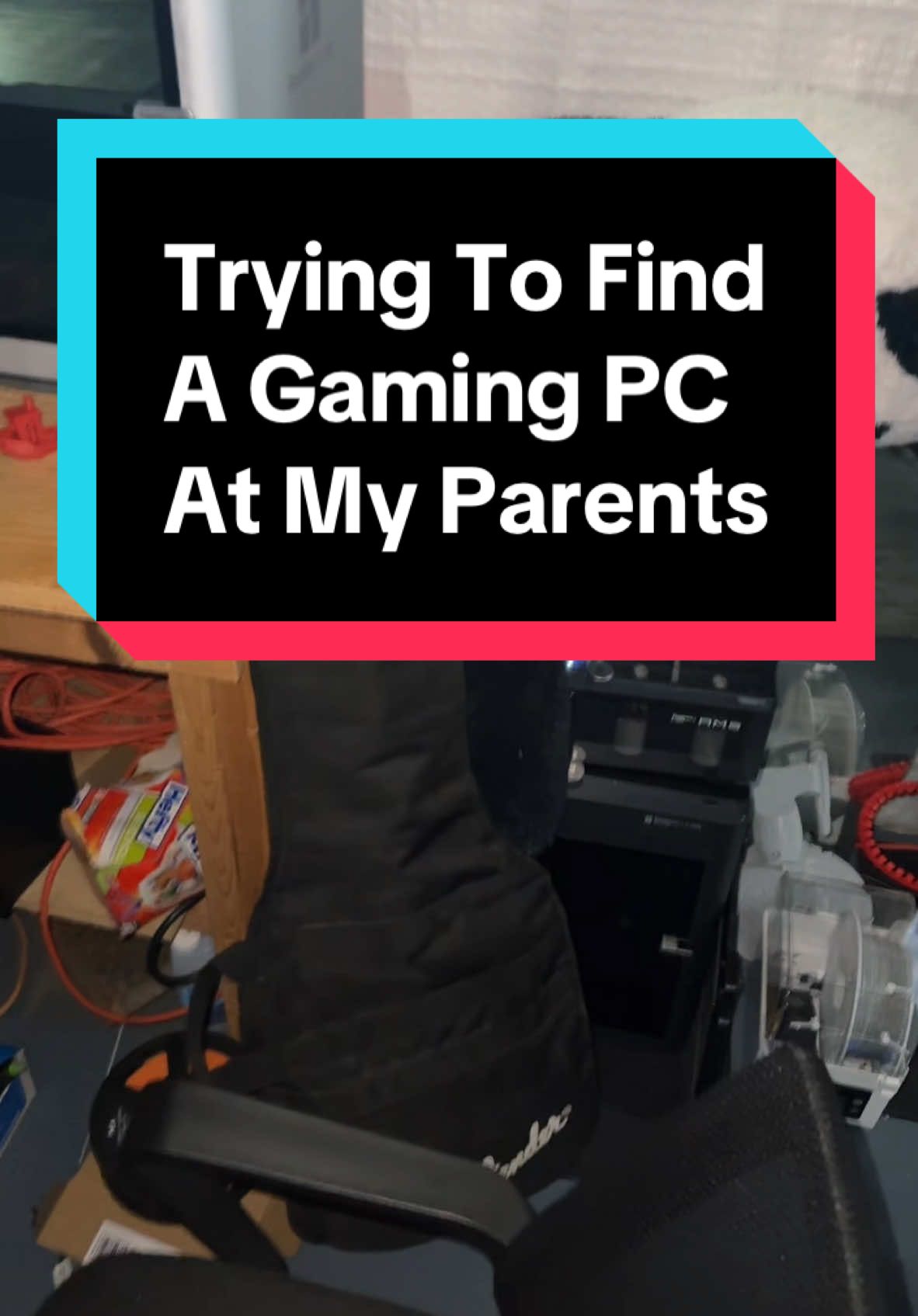 Trying to find a gaming PC at my parents house.. #carterpcs #tech #techtok #techfacts #gaming #gamingpc #custompc