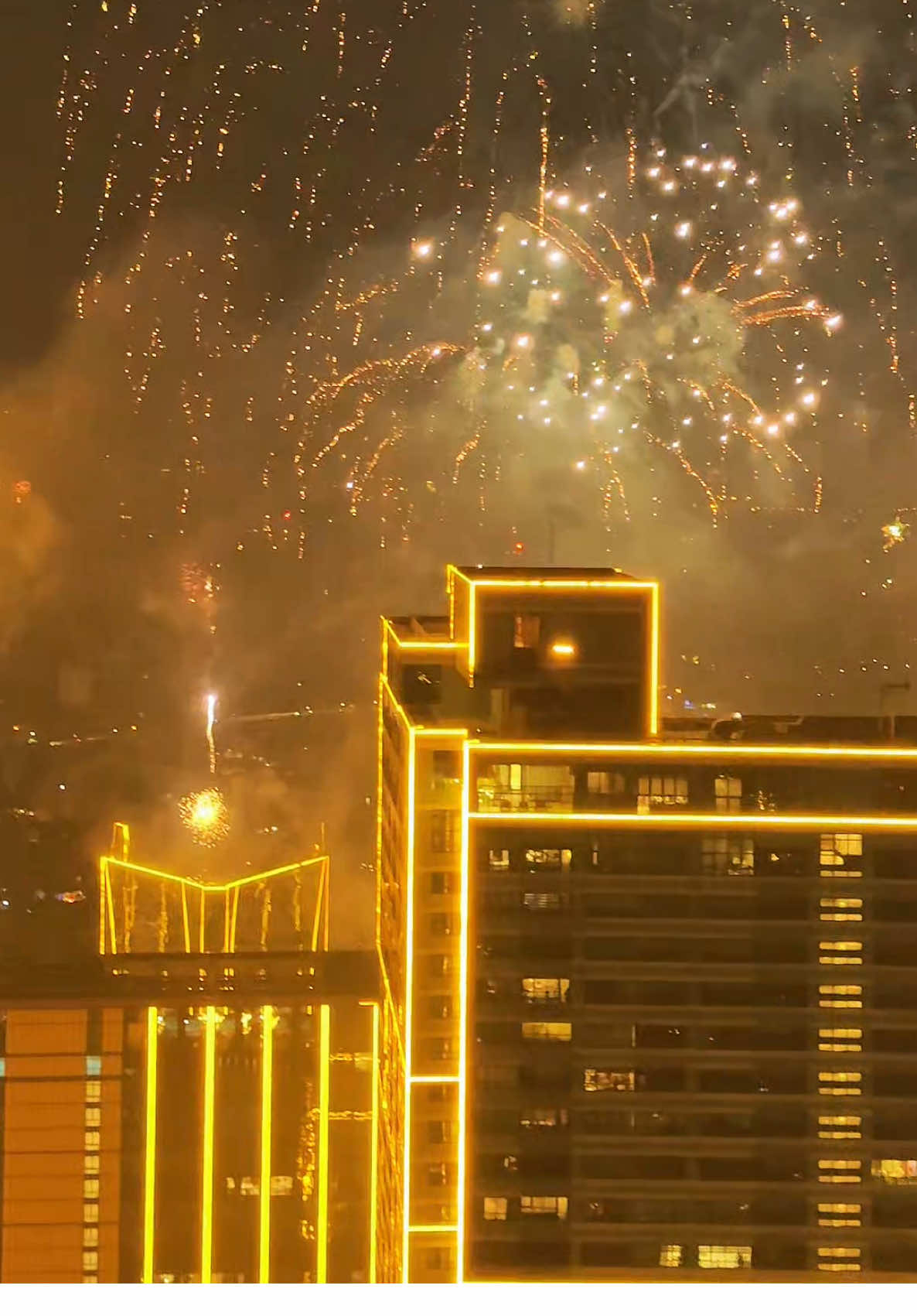 We spent New Year 2025 near Rockwell Center, and it did not disappoint! #fireworks #newyear #2025 