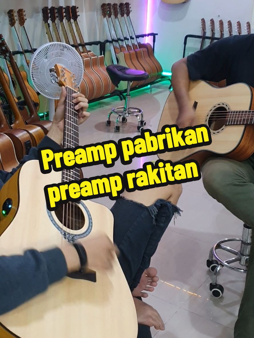 Dluxe transkustik pabrikan.  Bromo Preamp rakitan. cek keranjang profil. #bakoelgitar #fyp #transakustikustik #gitartransacoustic #transkustik 