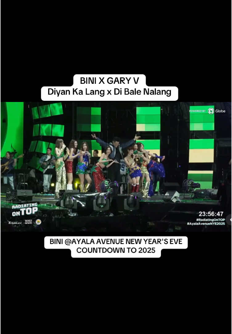 Diyan Ka Lang x Di Bale Nalang! #biniph #ayalaavenuenewyearscountdown2025 #garyv #fyp 