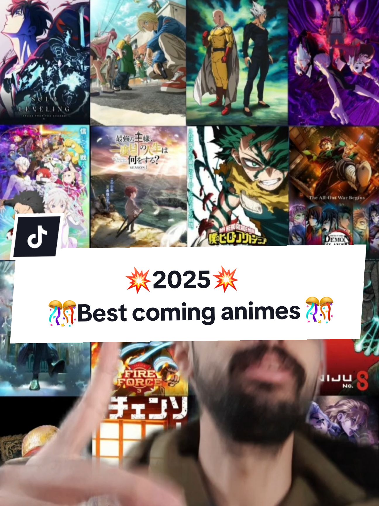 the best of 2024 & 2025 new anime year will be wild 🙏🏻 happy new year everyone😄🥰 . . . . . . . . . . . . . #2025 #2024  #onepunchman   #sololeveling #isekai #mushokutensei #rezero #foryoupagee  #jujutsukaisen #gojo #demonslayer  #bokunoheroacademia #naruto #hunterxhunter #onepiece #fyp #foryou  #ناروتو #هنترxهنتر  #viral 