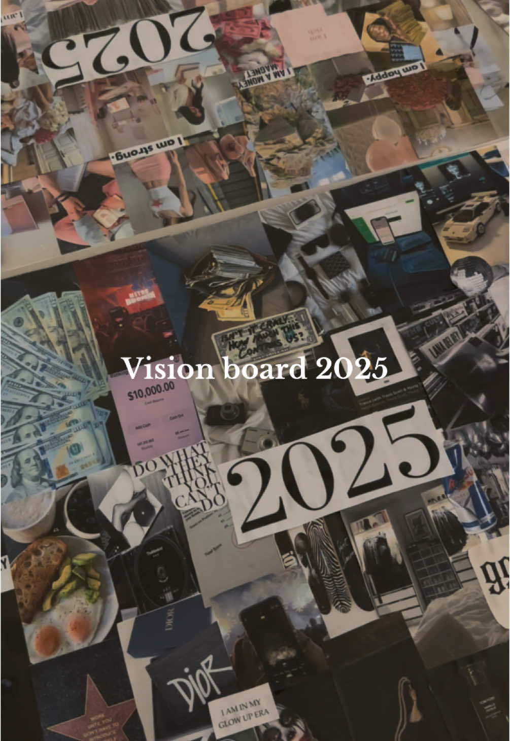 Welcoming 2025 with positive energy ❤️#viral #fyp #foryoupage #2025 #visionboard 