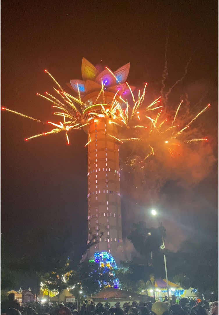 menara teratai 🪷 #purwokerto #newyear #fyp #fypシ #seranaforrevenge #purwokerto24jam 