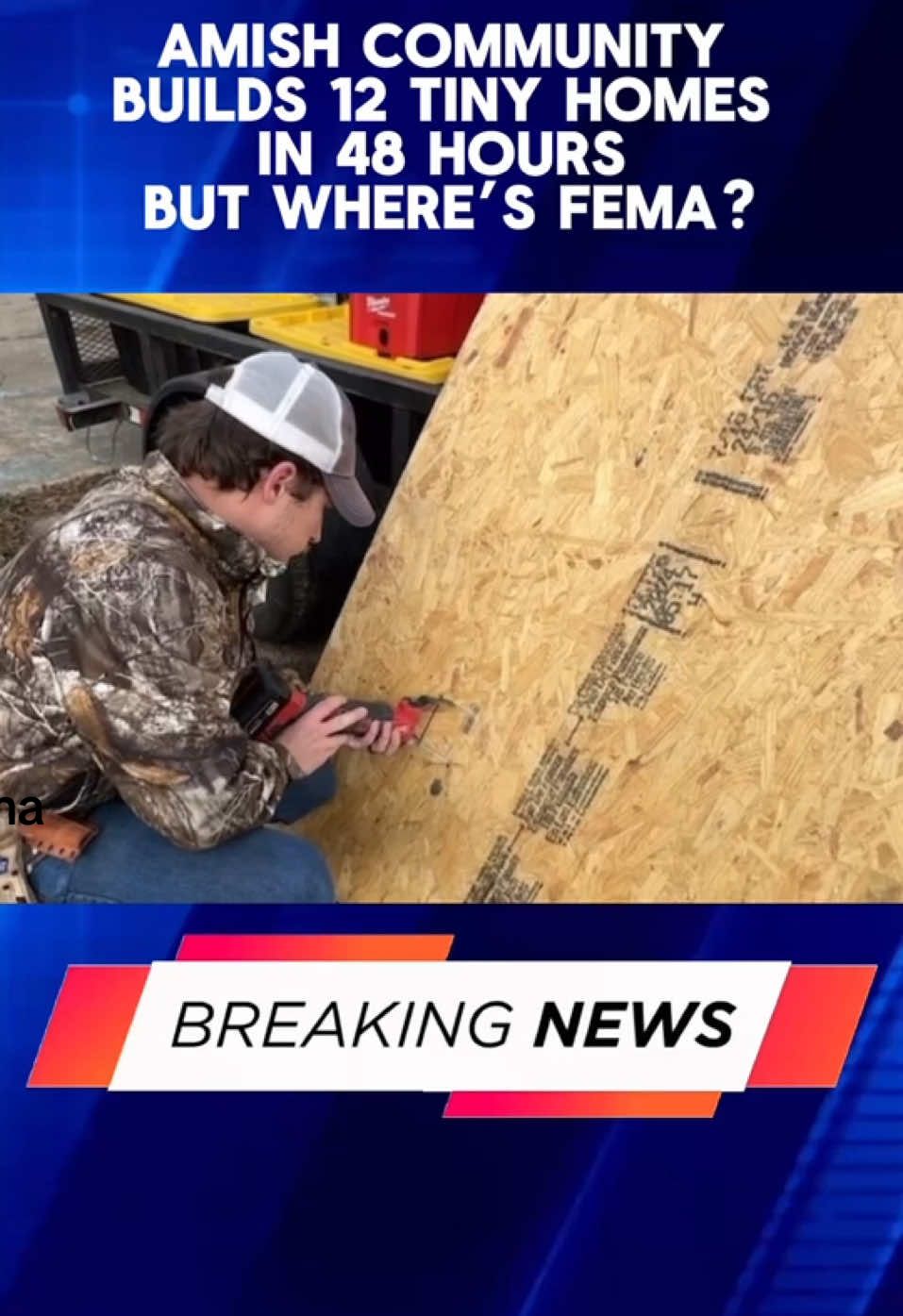 #BreakingNews #AmishCommunity #TinyHomes #HousingCrisis #WhereIsFEMA #Accountability #CommunitySupport #northcarolina  #hurricanehelene 