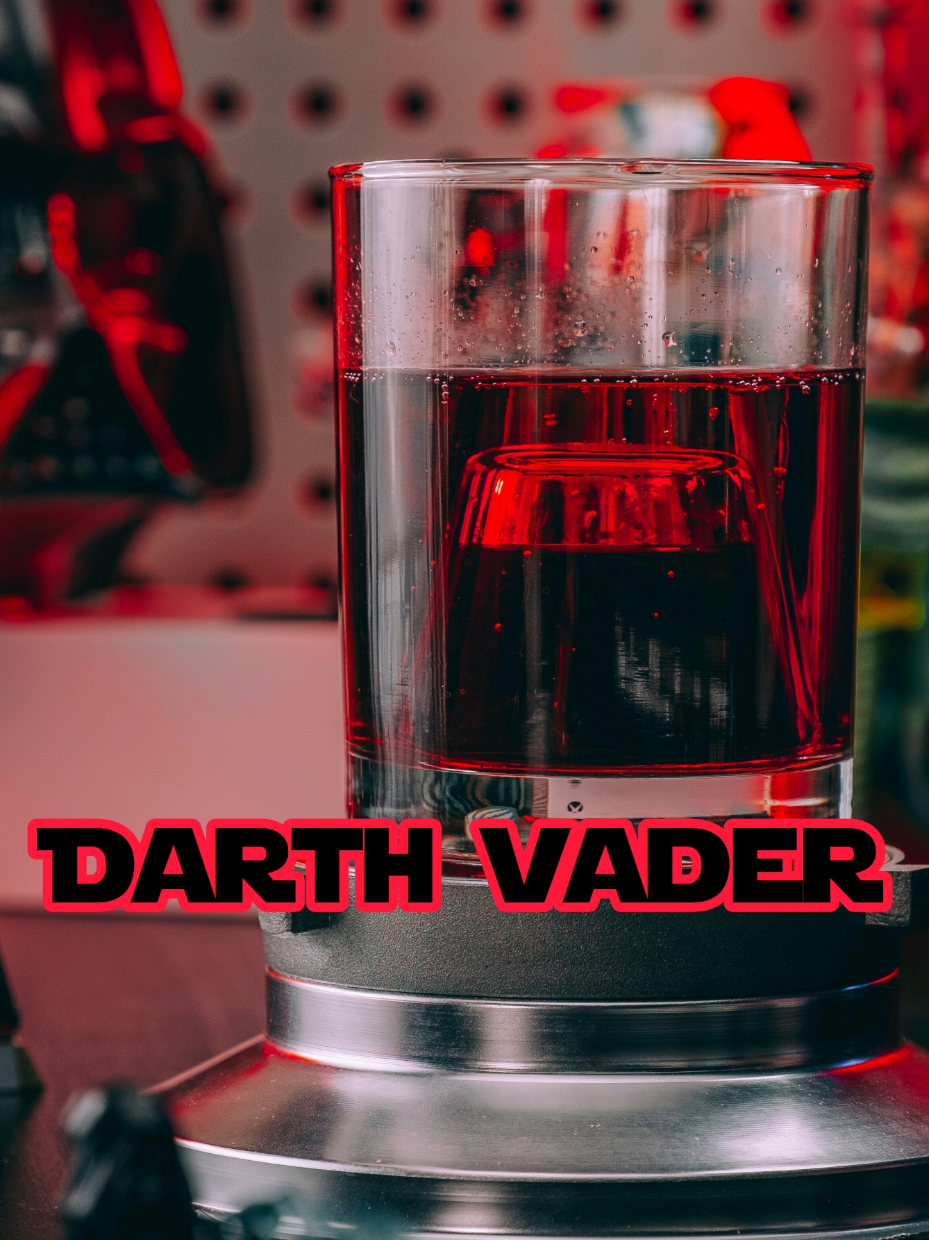 My greatest drink ever 🔥 #darthvader #starwars #sincitybartender 