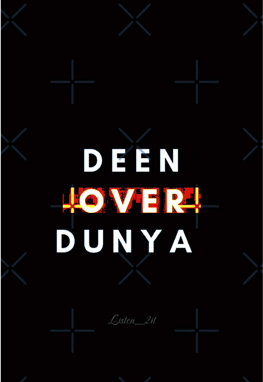 What does Deen over Dunya means. #belalassad #islamicreminder #islamic_media #deenoverdunya #quran 