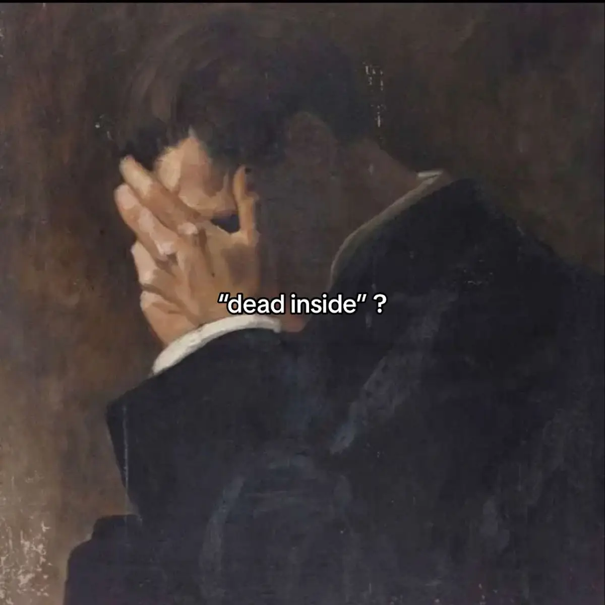 “Dead Inside” I walk, I talk, I breathe the air, But deep within, there’s nothing there. A hollow shell, a faded glow, A shadow of the self I used to know. The days go by, all blurred, the same, The world moves on, but I remain. I wear a smile, I play the part, But there’s no life within my heart. It’s not the pain, it’s not the tears, It’s the absence that confirms my fears. No joy, no sorrow, no anger to feel, Just emptiness, stark and unreal. Memories linger, bittersweet and cold, Reminding me of a time I was whole. When I laughed, when I dreamed, when I cared, Before the void came and left me ensnared. I want to scream, but the sound won’t come, My voice is lost, my soul feels numb. I want to cry, but no tears will fall, For I feel nothing, nothing at all. This is the weight of being dead inside, An endless void where I can’t hide. I move, I exist, but I do not live, With nothing to take and nothing to give. Still, a flicker, a hope, somewhere deep, A fragile wish that lies asleep. Perhaps one day, this death will fade, And life will find me in this charade. #hurt#poem#poet#poetry#citation#Love#heartbroken#fyp#foryou#foryoupage#pourtoi#viral#weeb#quote#story#sad#moral