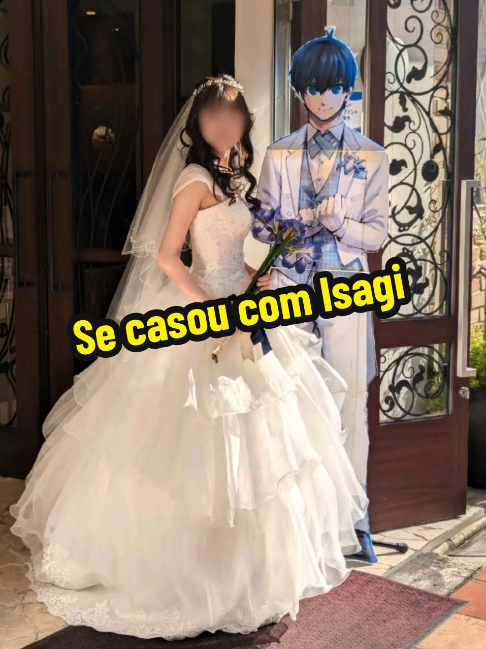 Mulher japonesa se casou com Isagi de Blue Lock #bluelock #anime #otaku 