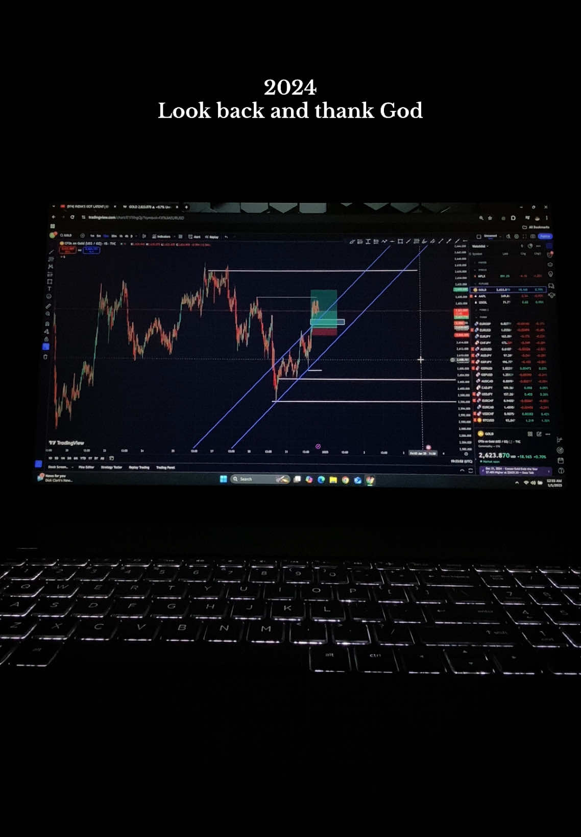 Happy new year 2K25⚜️📊@Hurayrah #forextrading #binarytrading #goat🐐 #huraira #foryou 