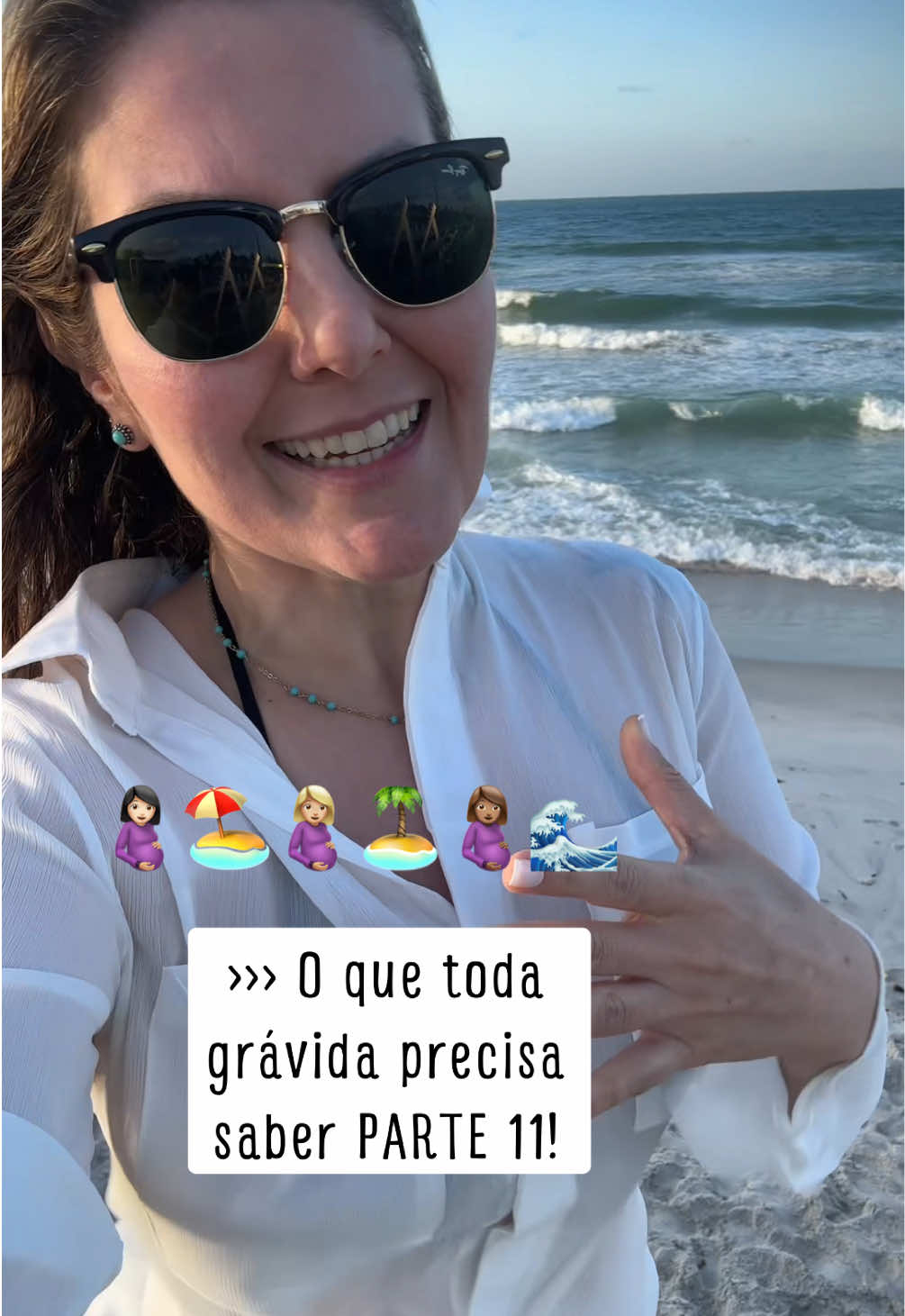 🤰🏽🏝️🤰🏼🏖️🤰🏻🌊 Grávida pode sim ir à praia e entrar no mar !! Dra Isabel Botelho Médica Obstetra, Ginecologista & Fetóloga CRM 150.205 - RQE 69.069 #gestante #gravida #gravidez #praia #mar 