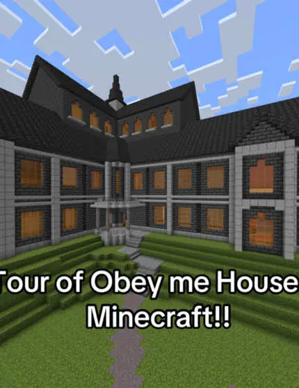 We made it as accurate as we could without it getting to ugly…should we give tours of other places? #obeyme #obeymeshallwedate #Minecraft #minecraftbuild #obeymetiktok #fyp #viral #obeymeminecraft #houseoflamentation #obeymelucifer #obeymemammon #obeymeleviathan 