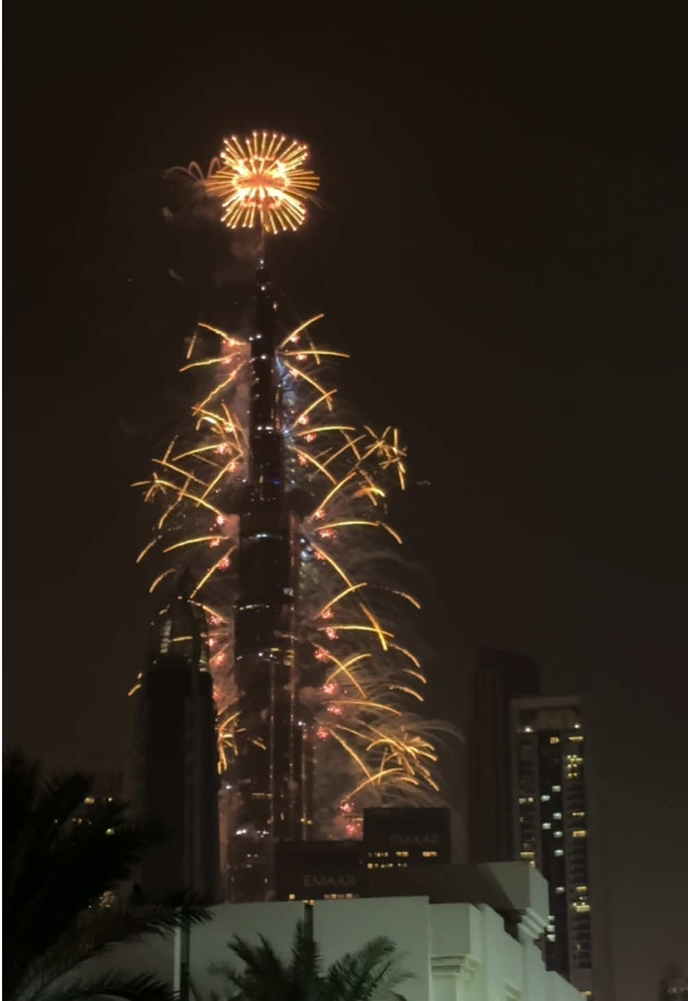 Welcome #newyear2025 #dubai #burjkhalifa #fireworks #fyp 