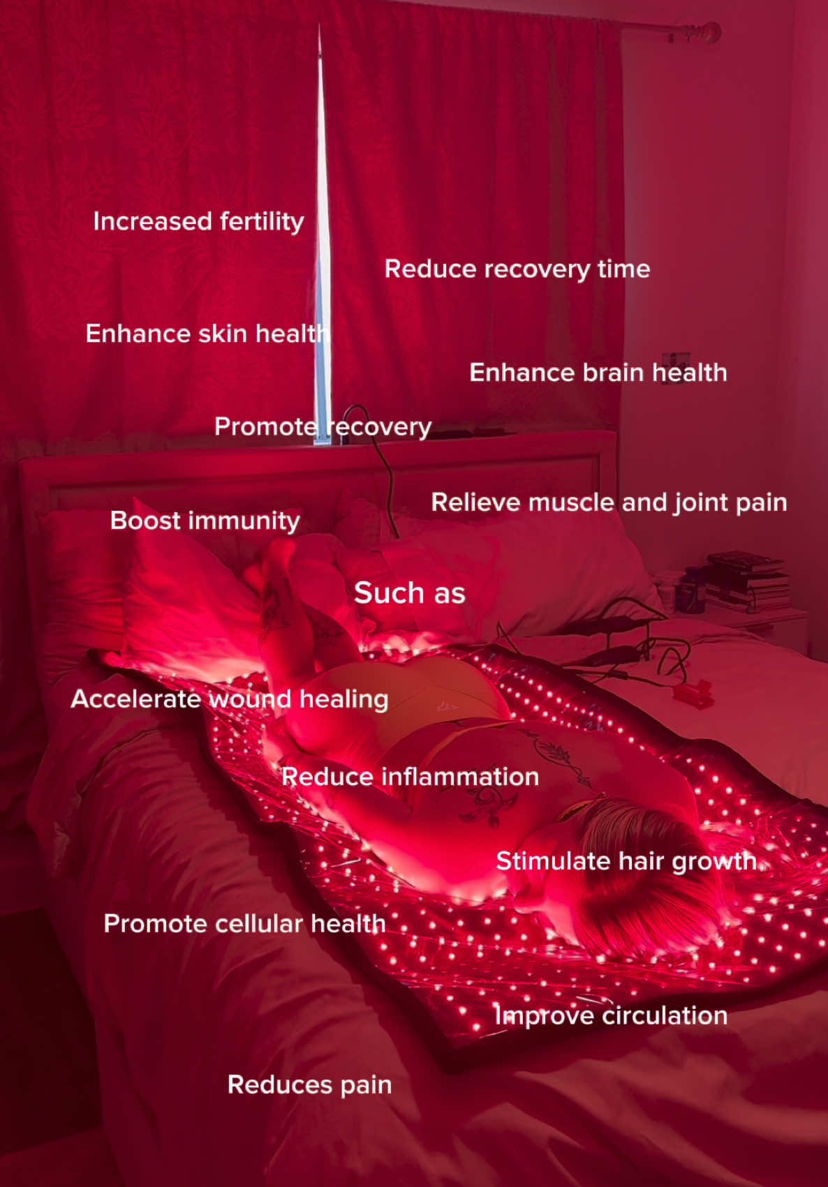 Truly LOVE red light beds and I’m so excited to have one in my own home. Discount code Bree5 to get yours!  Great for your skin, your joints, inflammation, scarring, and so much more. @megelinofficial  #fyp #travelvlog #newyears #newyearsresolution #familyvlog #wellness #redlighttherapy #GlowUp 