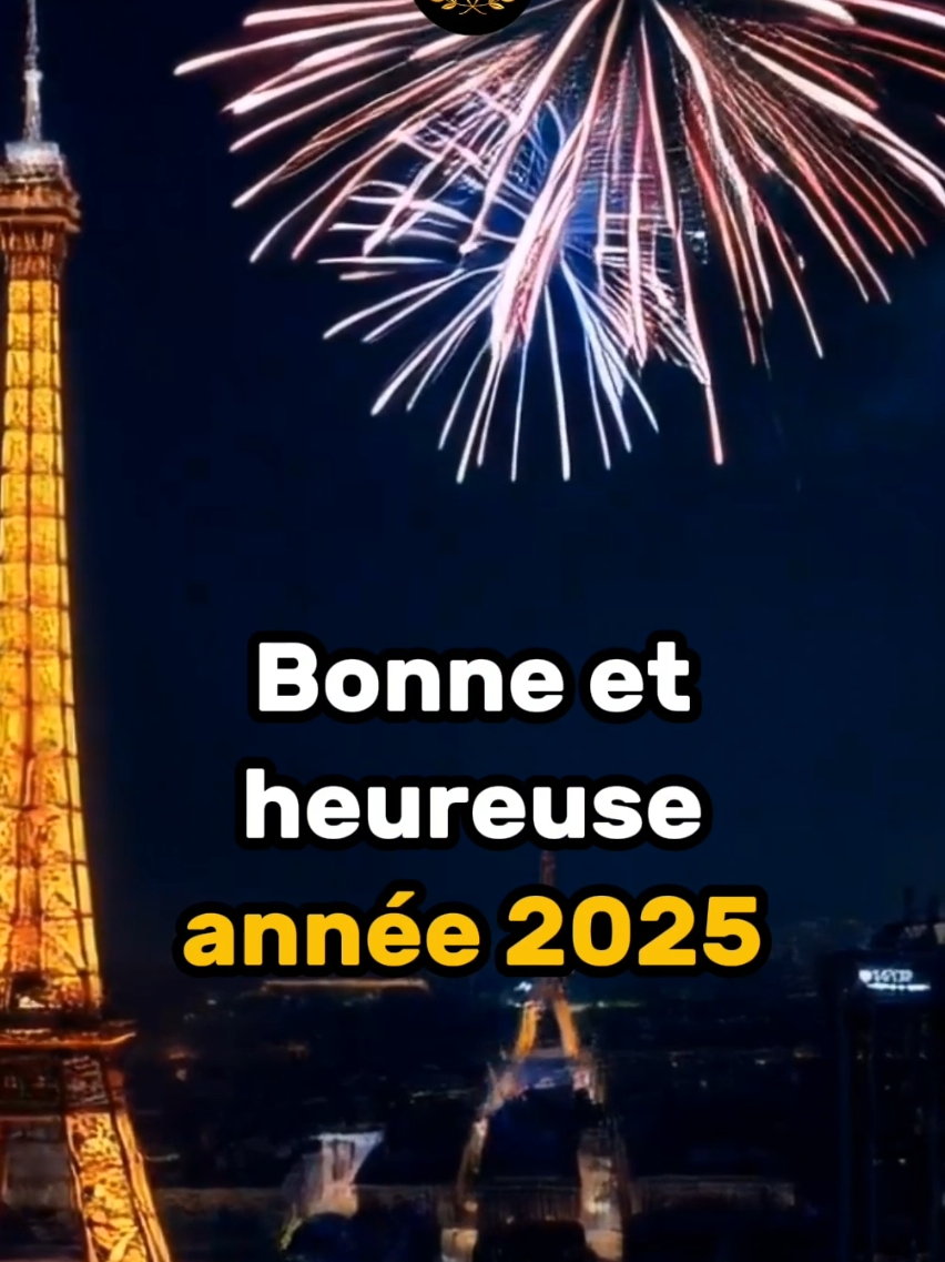 🎉 BONNE ET HEUREUSE ANNÉE 2025🌷🥂        #2025 #annee #fête #noël #pourtoi #motivation #motivetoi #motivationdesriches #france #france🇫🇷 #francetiktok #tiktokfrance #belgique #francais #maman #bonneannée 