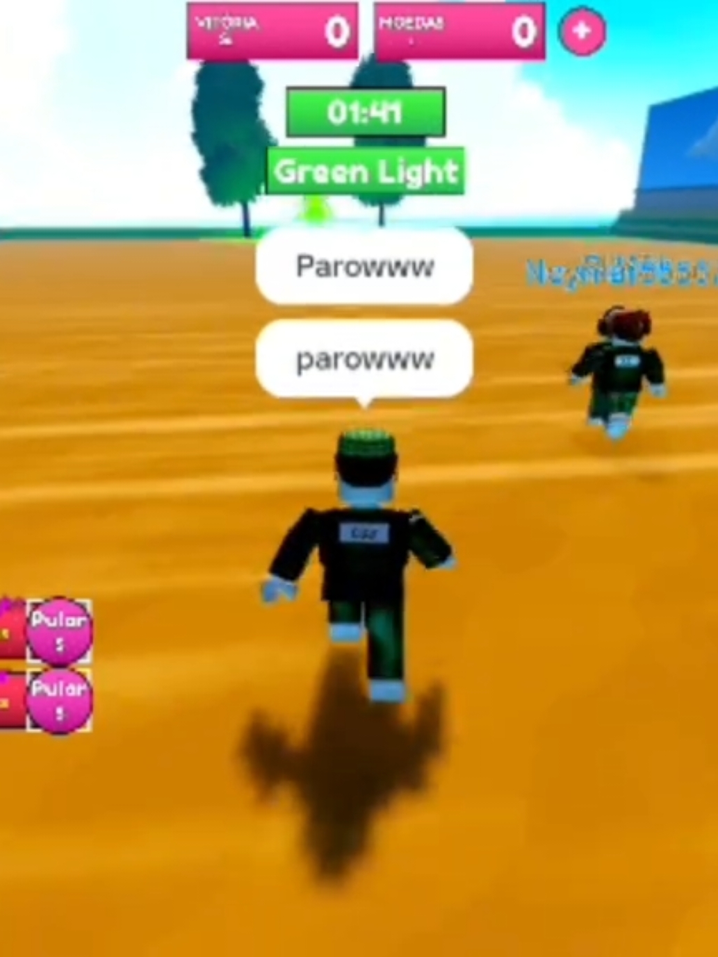 PAROWWWW 🔪 #robloxfyp #squidgame2 