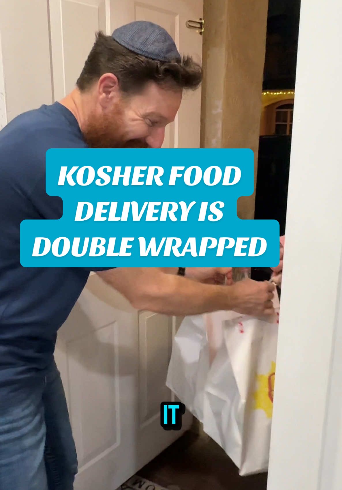 Did you know that Kosher restaurants always double wrap their food when sending it through a delivery service? #Kosher #Food #Delivery #doublewrapped