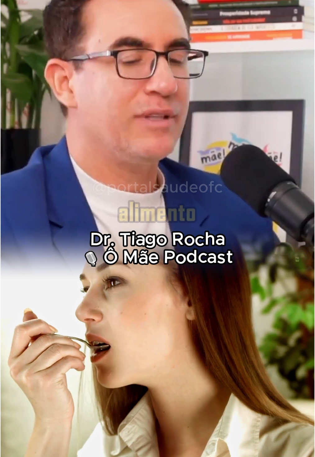 ALIMENTO DA MULHER  🩺 Dr. Tiago Rocha  🎙️ Ô mãe Podcast  #saude #saudavel #mulher #soja #tpm #menstruacao #menopausa 