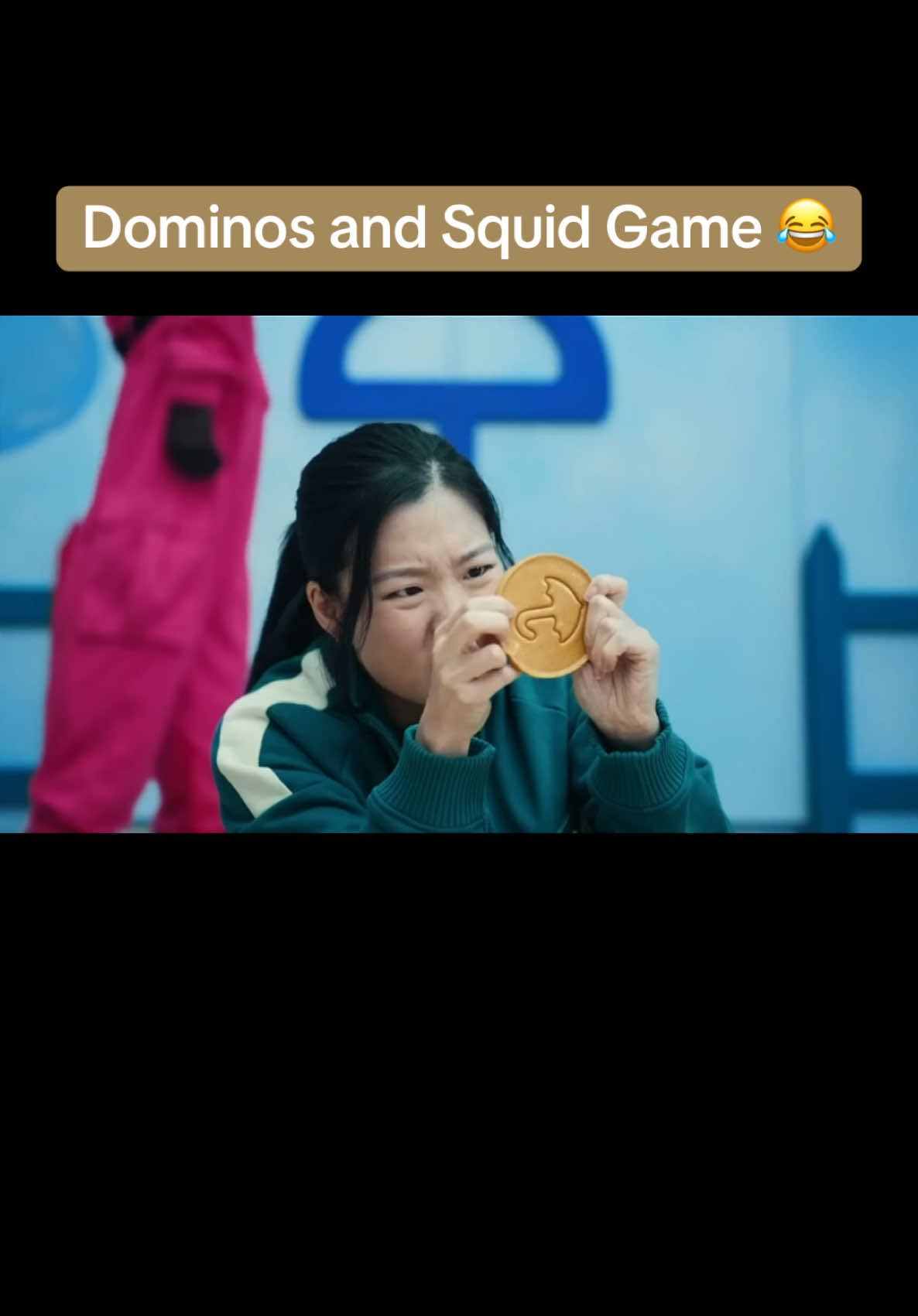 Dominos Pizza and Squid Game collab! 🍕 #dominospizza #dominos #squidgame #squidgamenetflix 