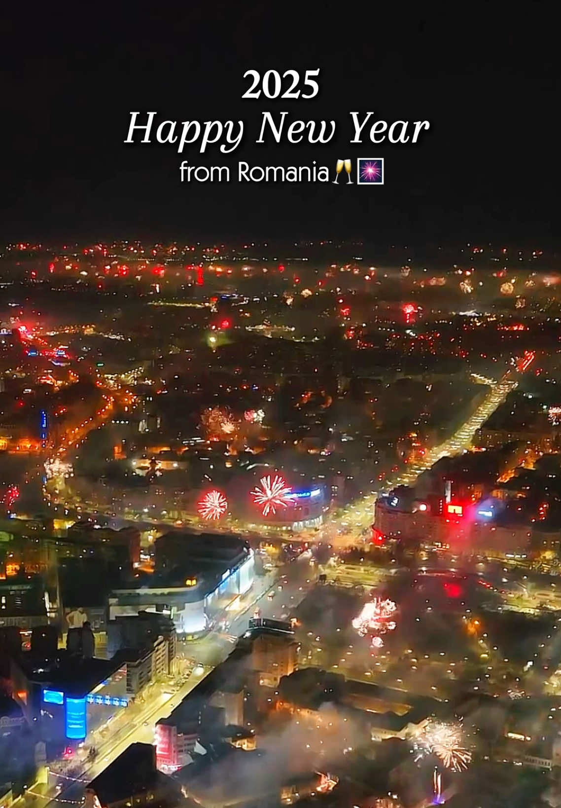 Happy New Year 2025🥂🎆❤️ An nou fericit, tuturor !❤️ 🎥 @bucharest_europe @travel.on.repeat @simona.cng  #happynewyear #annoufericit #romania #romania🇷🇴 #romanian #romaniatiktok #romaniantiktok #misiuneatiktok #5pasidebine #tiktokromania #fireworks #cluj #iasi #moldova #sibiu #brasov #craiova #bucuresti #bucharest #timisoara #oradea #travel #balkan #europe #fy #fyp #foryou #foryoupage 