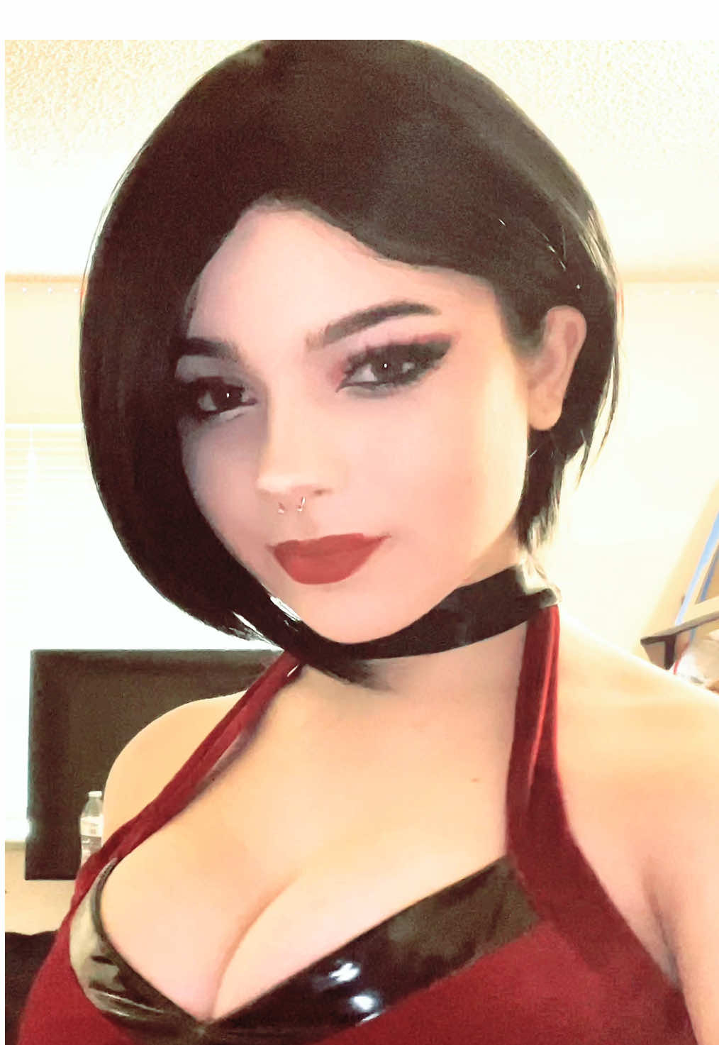 Guess whos back #cosplay #ada #adawong #residentevil4 