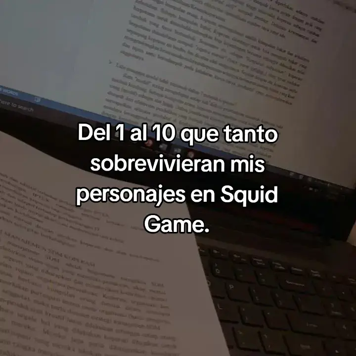 #squidgamenetflix #eljuegodelcalamar #personajesliterarios #BookTok #booklover #escribir #squidgame2 