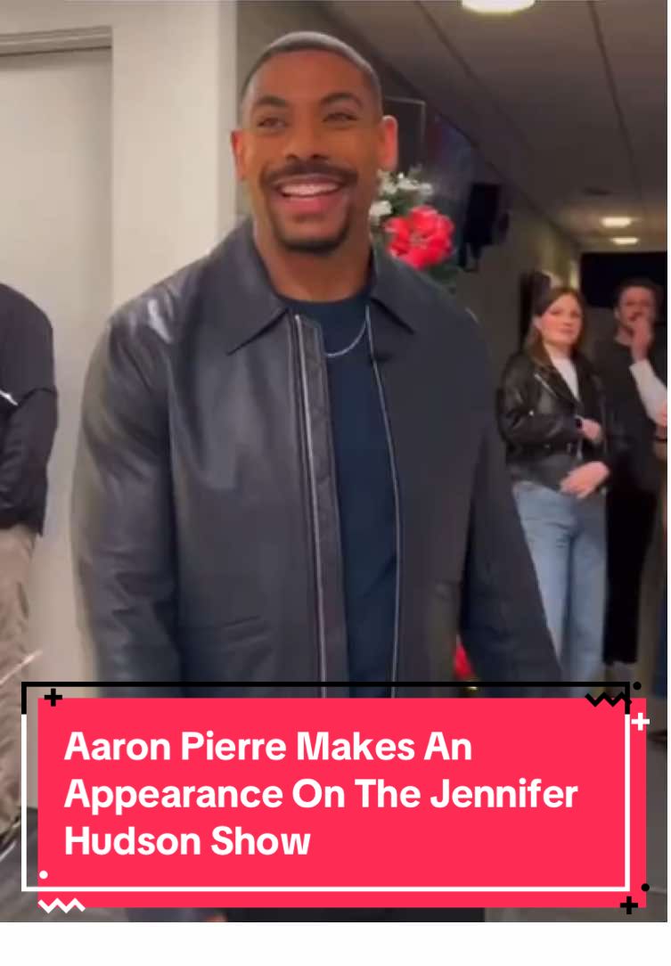 Okay Mufasa!😍 #AaronPierre takes a stroll through the hall on ‘The Jennifer Hudson Show’.#fyp #foryoupage (🎥:@Jennifer Hudson Show) ✍🏾 #TSRStaffJR